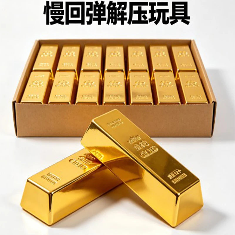 Squishy Gold Brick Squishy