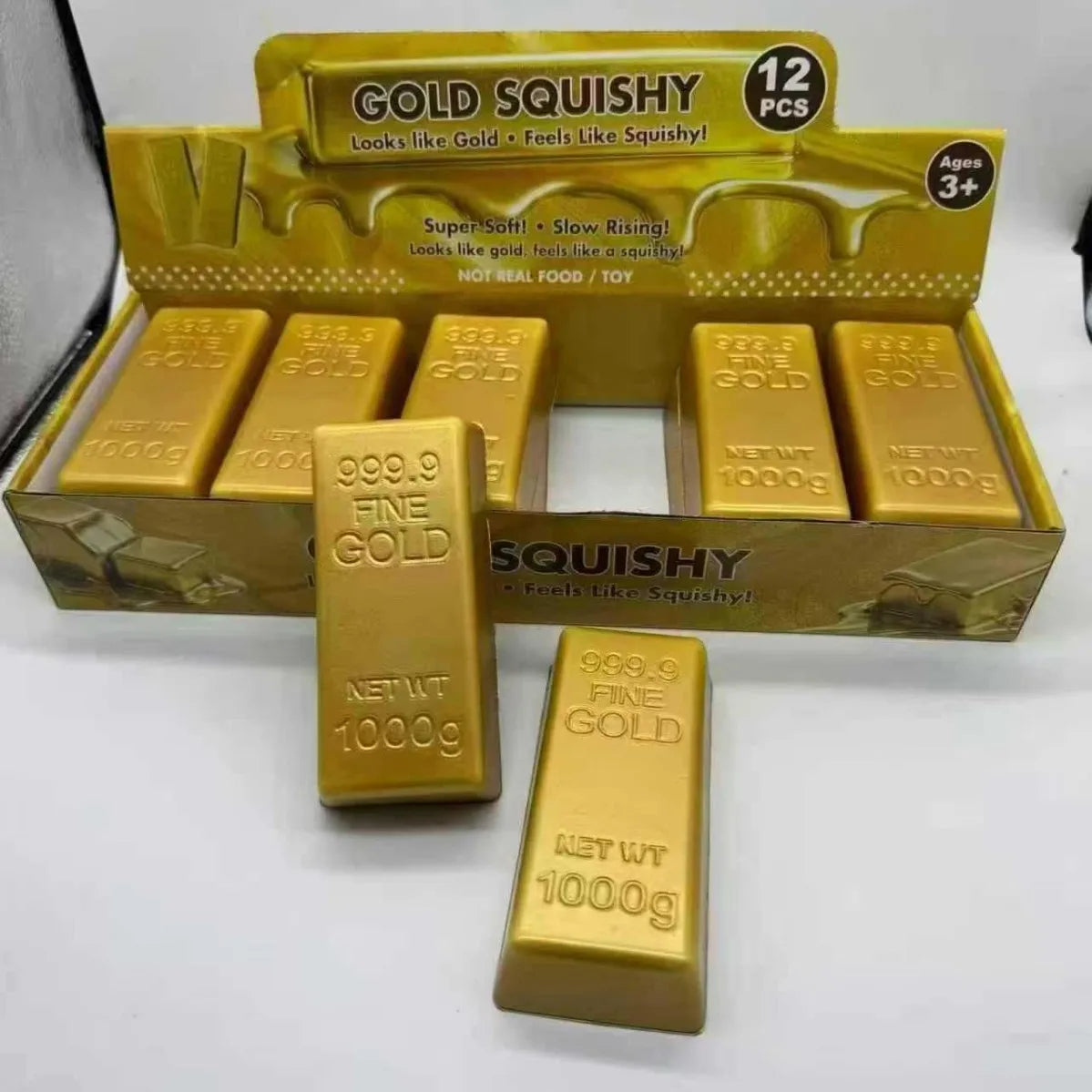 Squishy Gold Brick Squishy